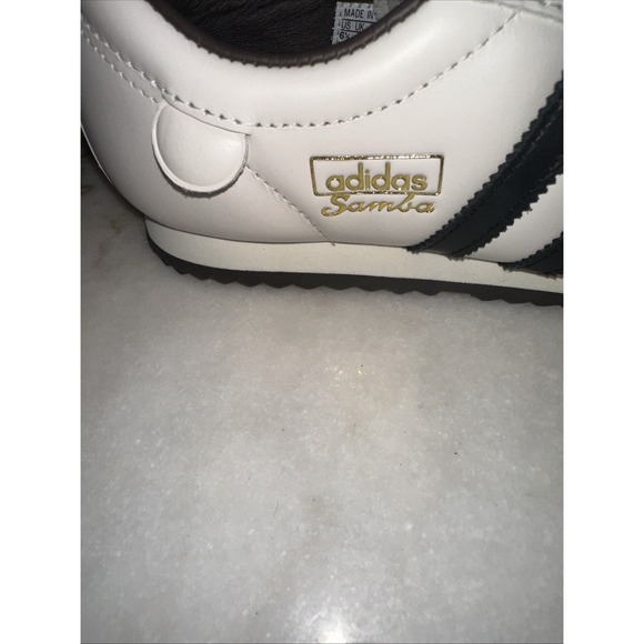 JQ5104 Adidas NWT Samba 62 Cloud White Core Black men’s Size 6.5 women’s 7.5 - Picture 5 of 10